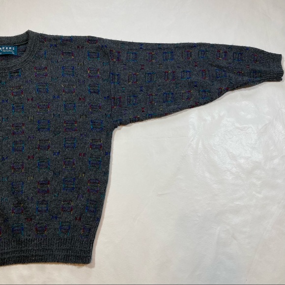 Vintage grandpa Cosby sweater. Size XL Brand: Loafers - Picture 3 of 7